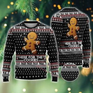 Gingerbread Man Ugly Merry Christmas…
