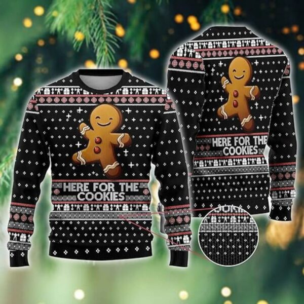 Gingerbread Man Ugly Merry Christmas Sweaters 3