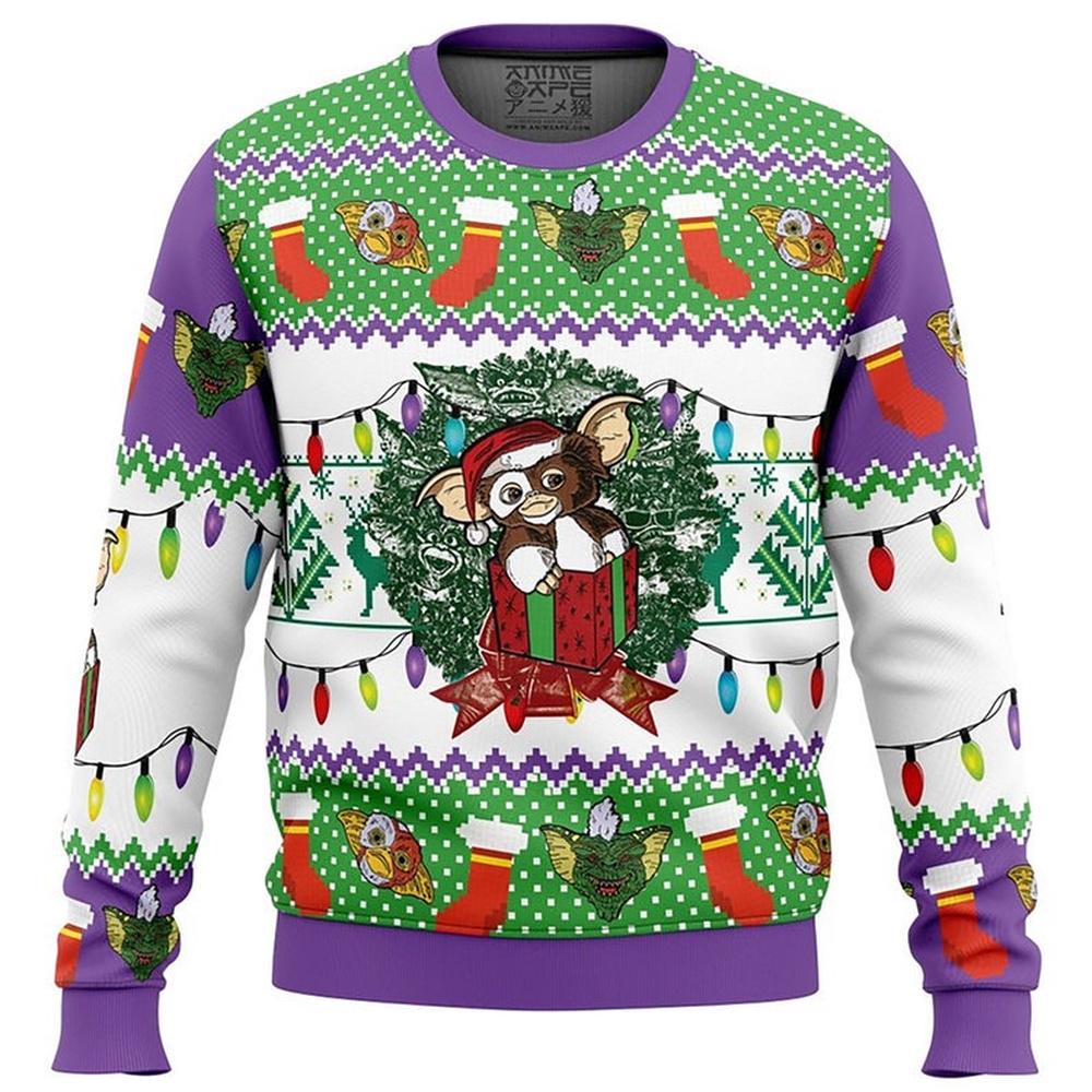 Gremlin Ugly Merry Christmas Sweater Gremlin Ugly Merry Christmas Sweater