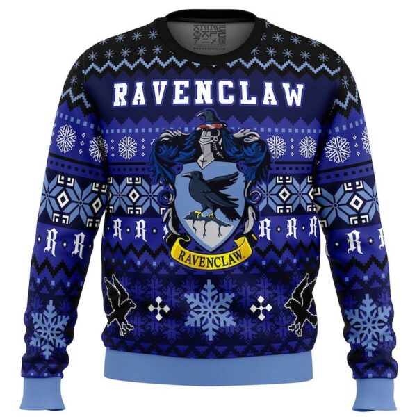 Harry Potter Ravenclaw House Ugly Merry Christmas Sweater