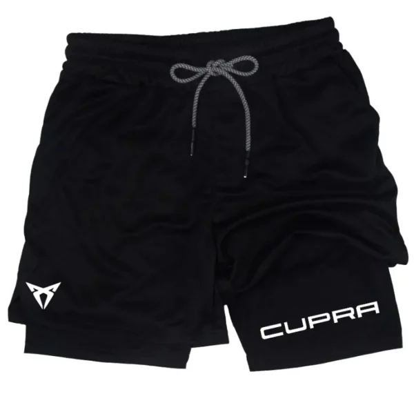 Summer 2025 new men’s 2-in-1 training shorts Fashion Breathable double-layer sports shorts Outdoor men’s basketball shorts