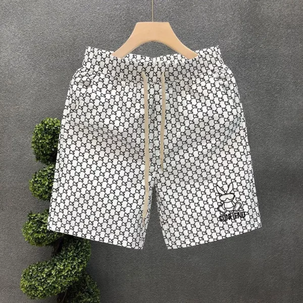 2025 Summer Hot-selling High-quality Letter-printed Shorts Men’s Casual Fashion Breathable and Comfortable Sports Shorts