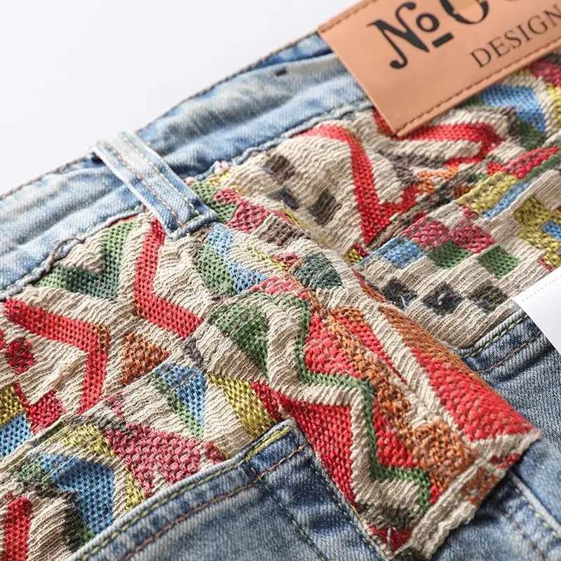 Man Denim Shorts Selvedge Multi Color Short Jeans Pants for Men Graphic Ripped Luxury Jorts Distressed Harajuku Xl Xxxl Buttons Man Denim Shorts Selvedge Multi Color Short Jeans Pants for Men Graphic Ripped Luxury Jorts Distressed Harajuku Xl Xxxl Buttons