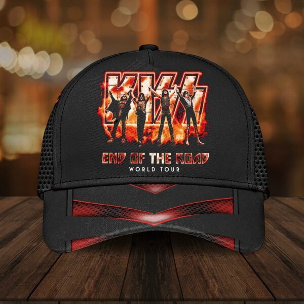 Kiss End Of The Road World Tour Classic Baseball Cap For Fans