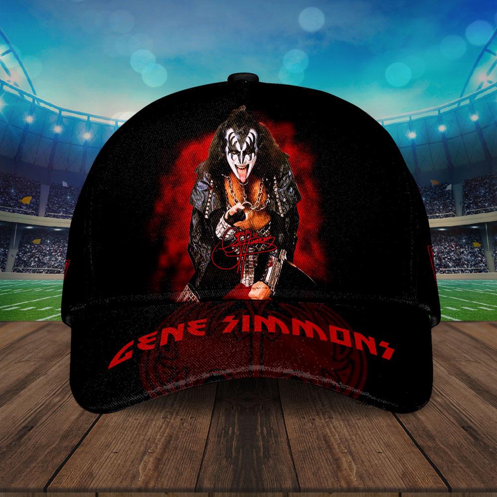 Kiss Gene Simmons Classic Baseball Cap For Fans Kiss Gene Simmons Classic Baseball Cap For Fans