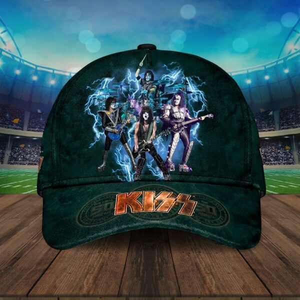 Kiss Music Band Thunder Baseball Cap Print For Fans