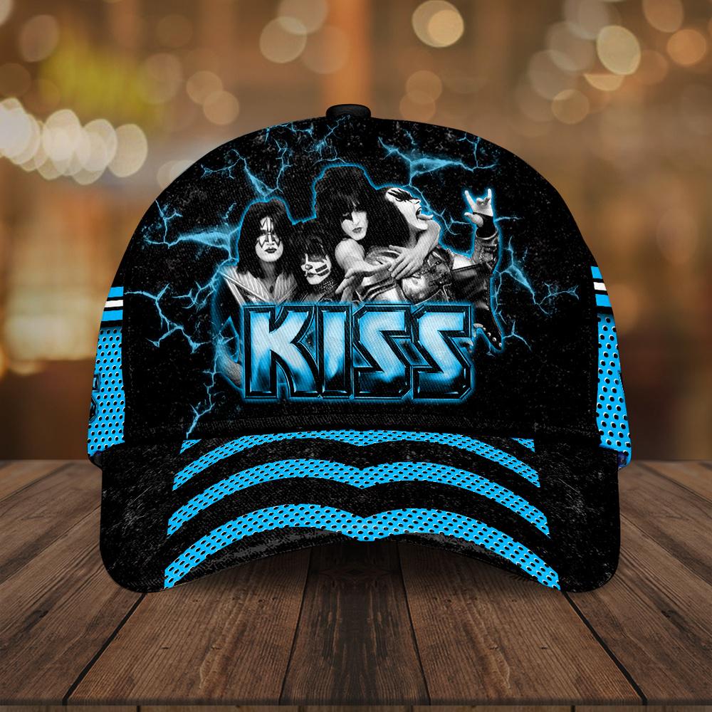 Kiss Music Members Baseball Cap Print For Fans Kiss Music Members Baseball Cap Print For Fans