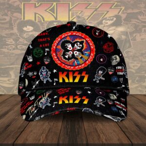 Kiss Music Members Face Pattern…