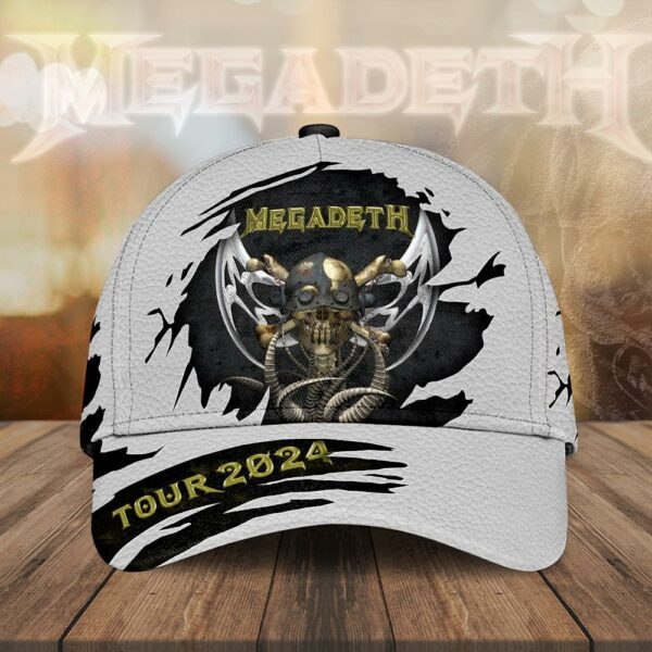 Megadeth Tour Music Baseball Cap Print For Fans