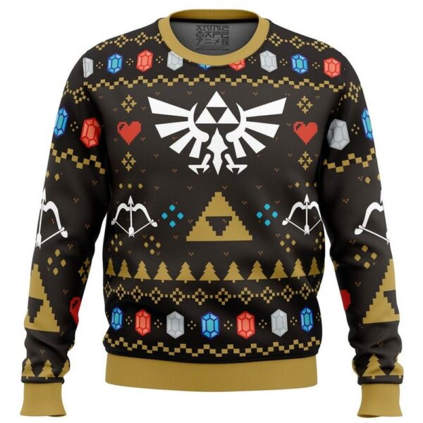 Merry Christmas Hero Legend of Zelda Ugly Merry Christmas Sweater