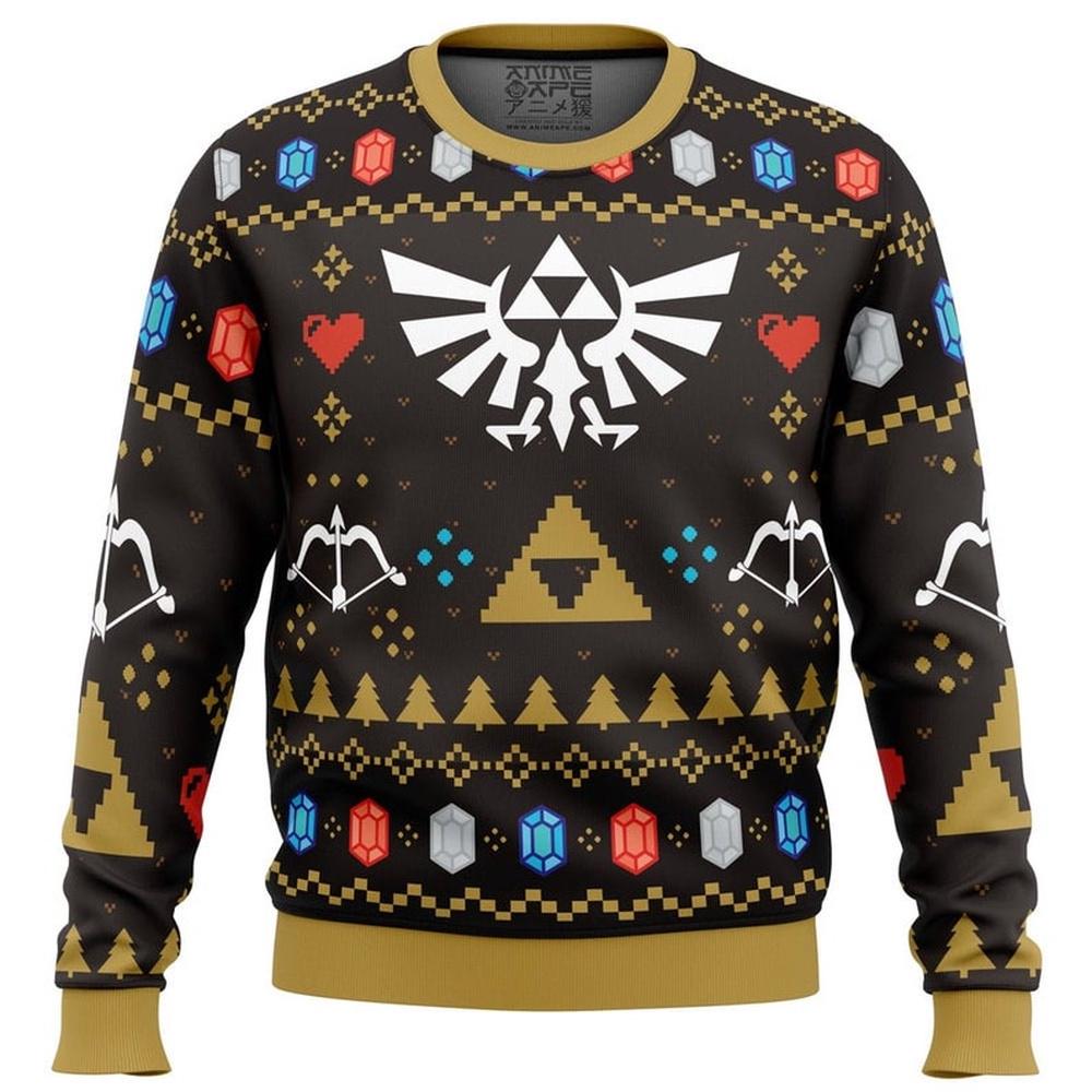 Merry Christmas Hero Legend of Zelda Ugly Merry Christmas Sweater Merry Christmas Hero Legend of Zelda Ugly Merry Christmas Sweater