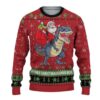 Merry Christmasaurus Rex Dinosaur Ugly Merry Christmas Sweater