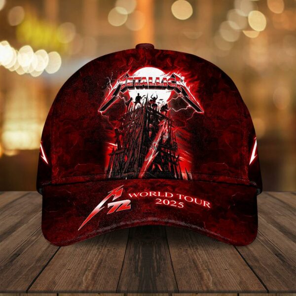 MET Band M72 World Tour 2025 Classic Baseball Cap For Fans