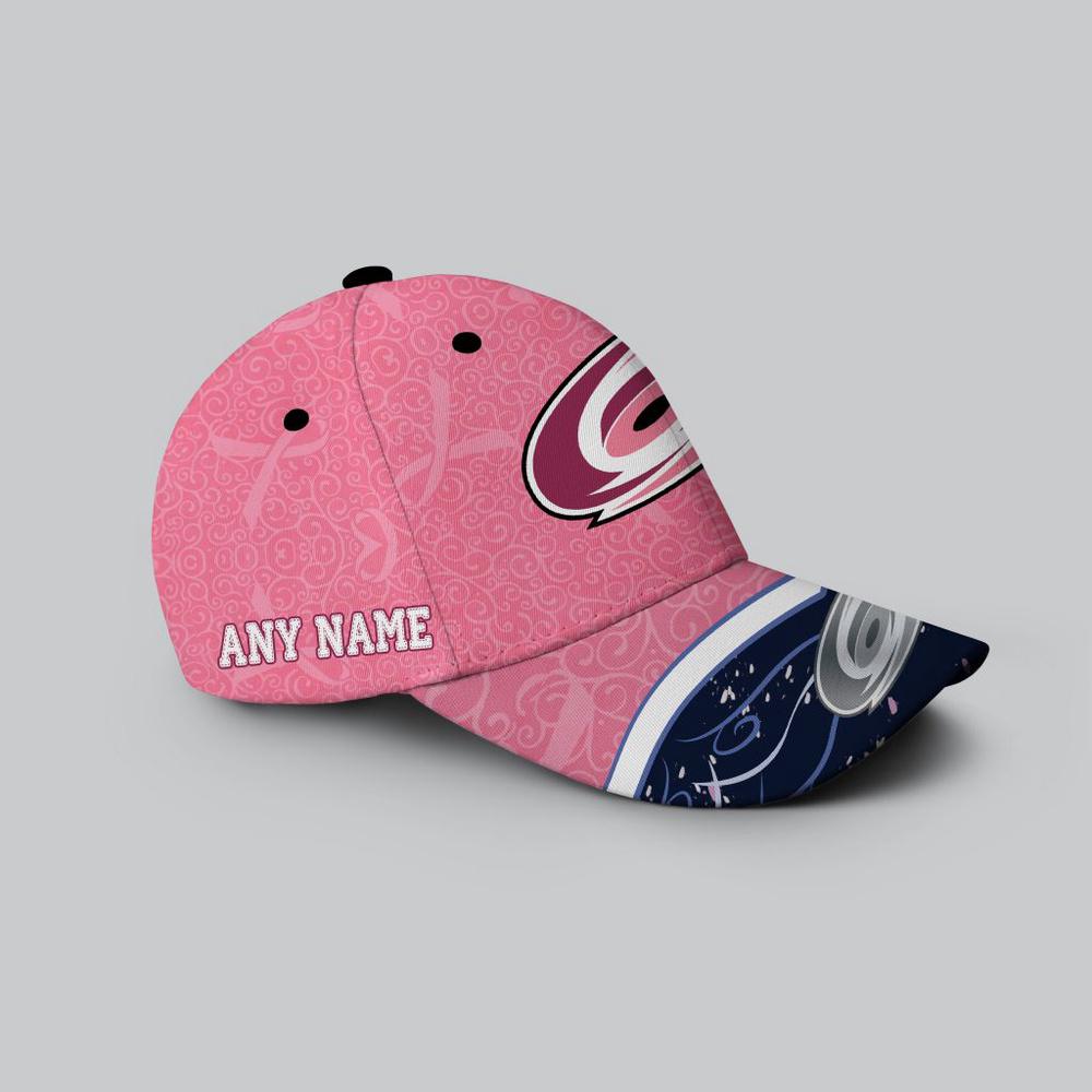 NHL Carolina Hurricanes Hockey Fights Against CancerBaseball Cap NHL Carolina Hurricanes Hockey Fights Against CancerBaseball Cap