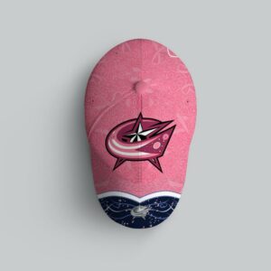NHL Columbus Blue Jackets Hockey Fights Against CancerBaseball Cap