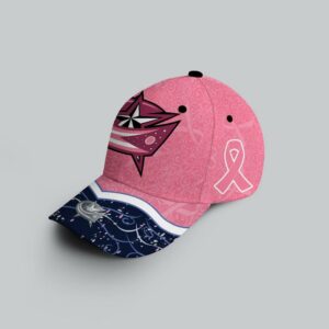 NHL Columbus Blue Jackets Hockey Fights Against CancerBaseball Cap
