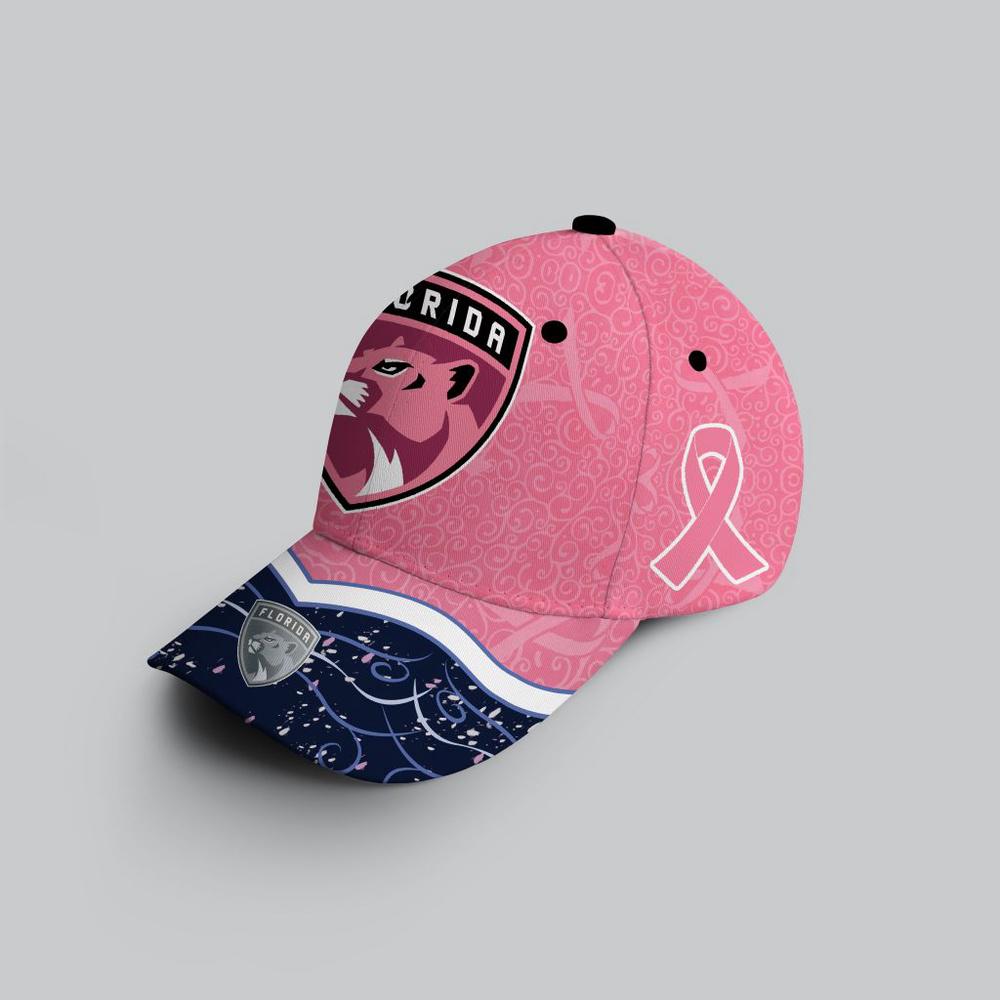 NHL Florida Panthers Hockey Fights Against CancerBaseball Cap NHL Florida Panthers Hockey Fights Against CancerBaseball Cap