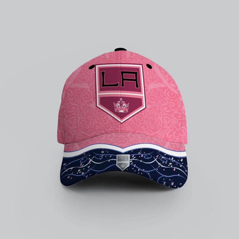 NHL Los Angeles Kings Hockey Fights Against CancerBaseball Cap NHL Los Angeles Kings Hockey Fights Against CancerBaseball Cap
