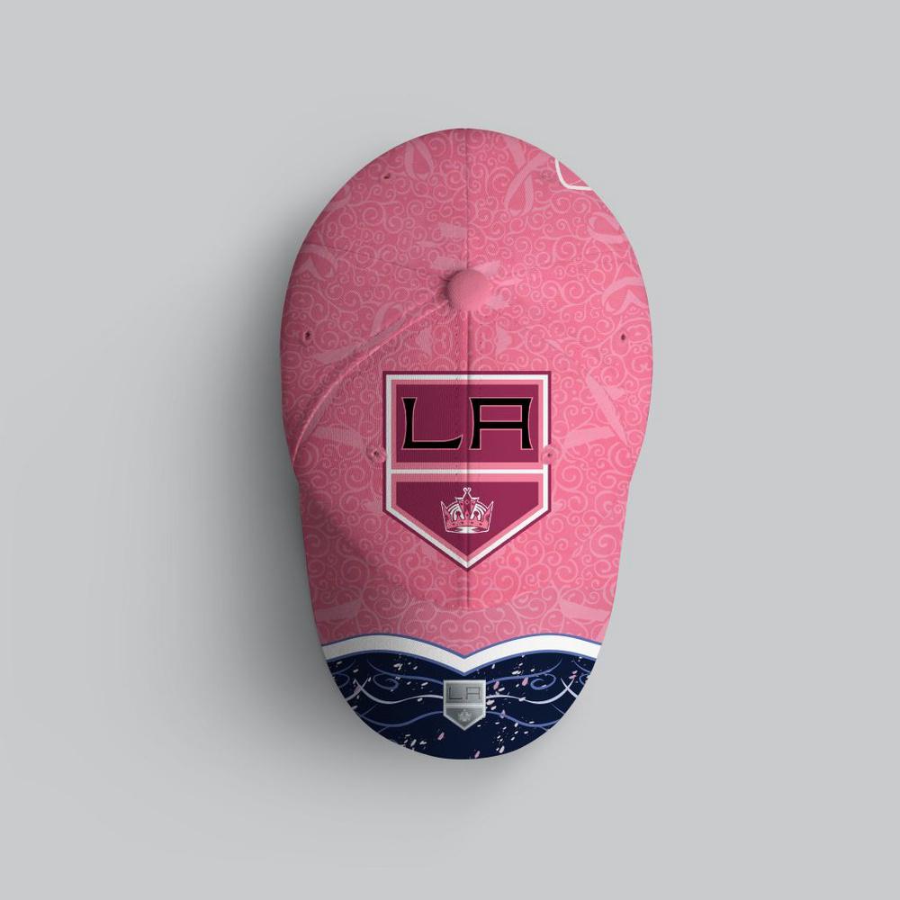 NHL Los Angeles Kings Hockey Fights Against CancerBaseball Cap NHL Los Angeles Kings Hockey Fights Against CancerBaseball Cap