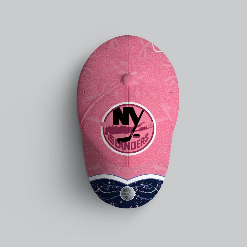 NHL New York Islanders Hockey Fights Against CancerBaseball Cap NHL New York Islanders Hockey Fights Against CancerBaseball Cap
