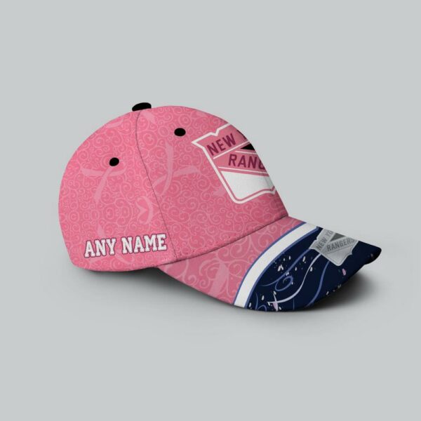 NHL New York Rangers Hockey Fights Against CancerBaseball Cap