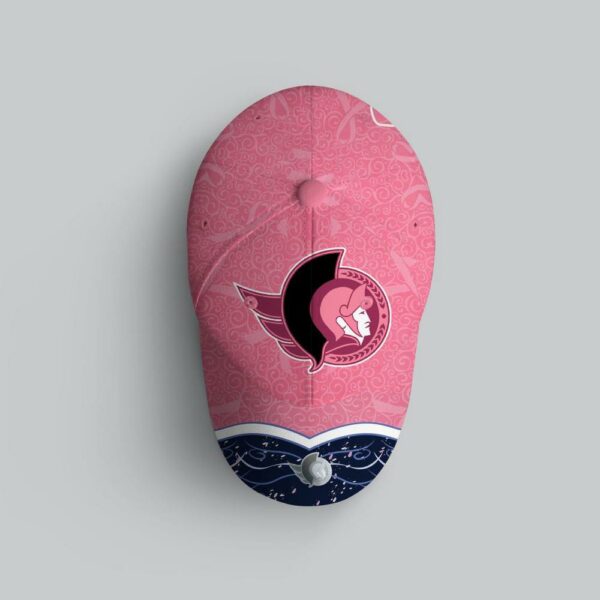 NHL Ottawa Senators Hockey Fights Against CancerBaseball Cap