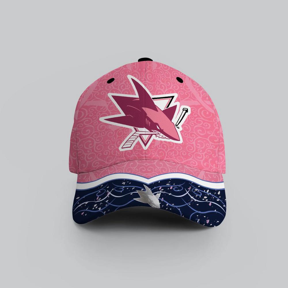 NHL San Jose Sharks Hockey Fights Against CancerBaseball Cap NHL San Jose Sharks Hockey Fights Against CancerBaseball Cap