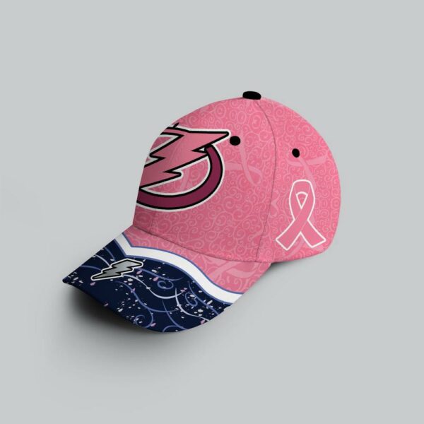 NHL Tampa Bay Lightning Hockey Fights Against CancerBaseball Cap