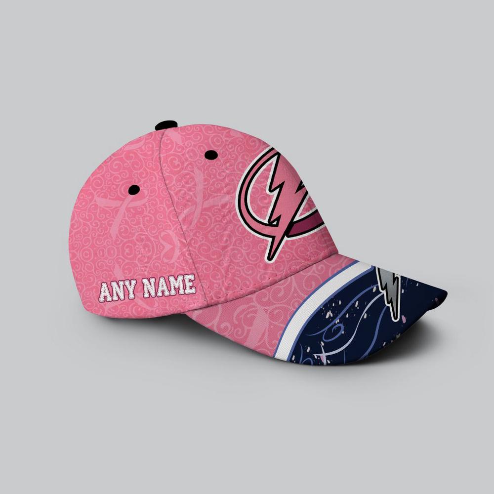 NHL Tampa Bay Lightning Hockey Fights Against CancerBaseball Cap NHL Tampa Bay Lightning Hockey Fights Against CancerBaseball Cap