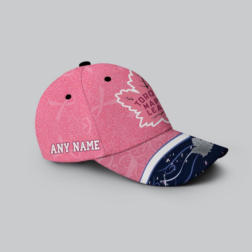 NHL Toronto Maple Leafs Hockey Fights Against CancerBaseball Cap NHL Toronto Maple Leafs Hockey Fights Against CancerBaseball Cap
