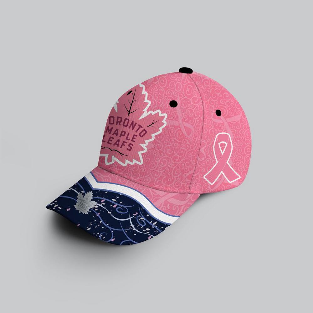 NHL Toronto Maple Leafs Hockey Fights Against CancerBaseball Cap NHL Toronto Maple Leafs Hockey Fights Against CancerBaseball Cap