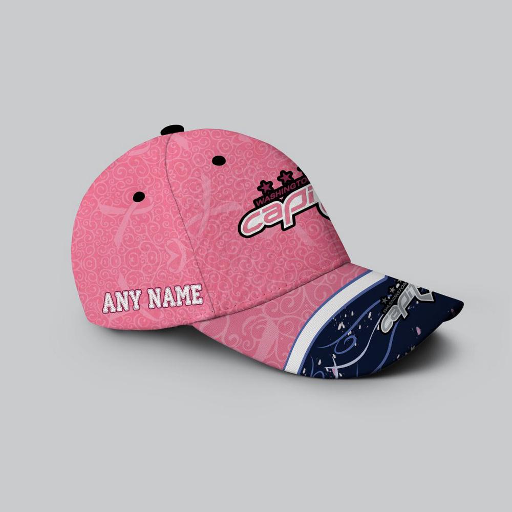 NHL Washington Capitals Hockey Fights Against CancerBaseball Cap NHL Washington Capitals Hockey Fights Against CancerBaseball Cap