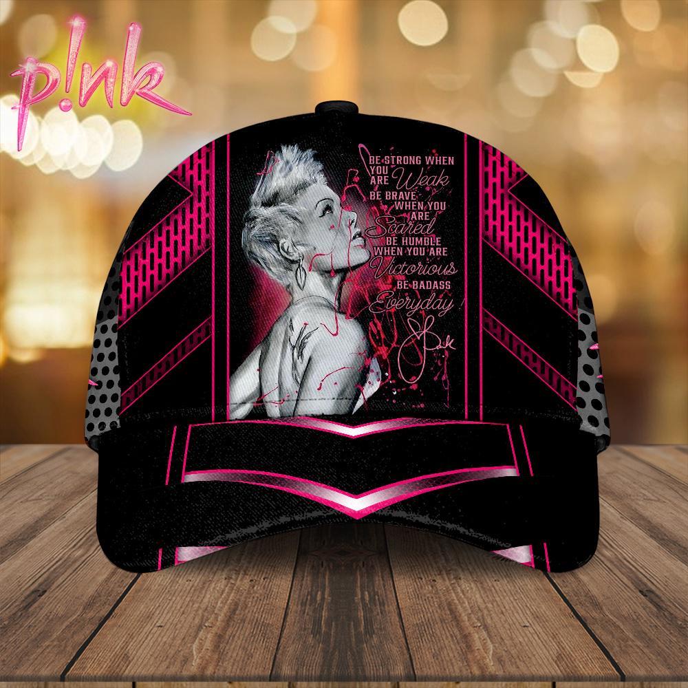 P!nk Music Classic Baseball Cap For Fans P!nk Music Classic Baseball Cap For Fans