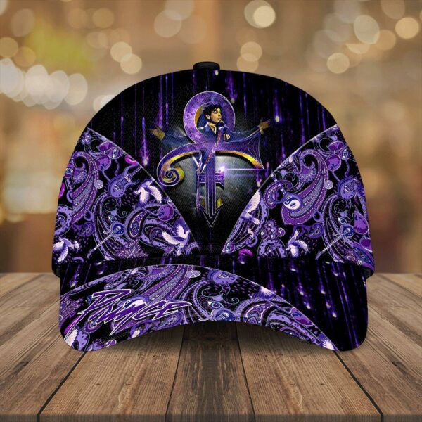 Prince Music Pattern Classic Baseball Cap For Fans