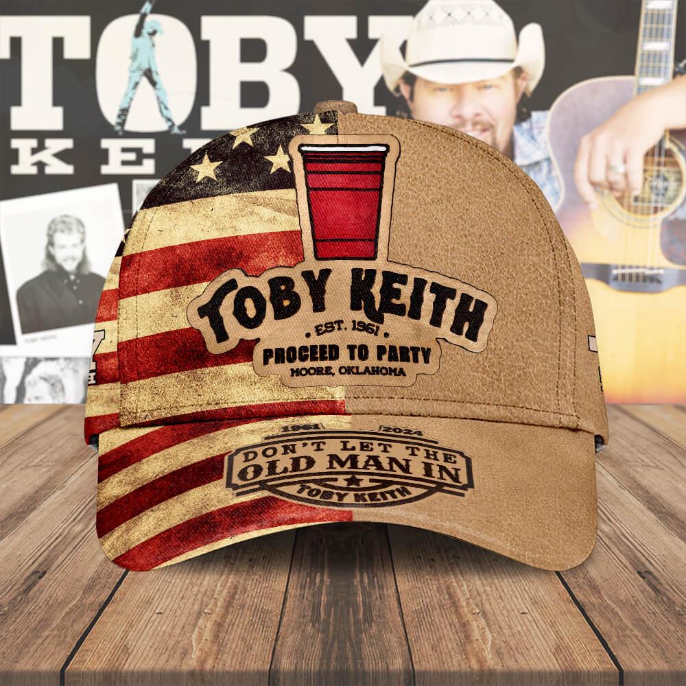 Toby Keith Music EST 1961 Classic Baseball Cap For Fans Toby Keith Music EST 1961 Classic Baseball Cap For Fans
